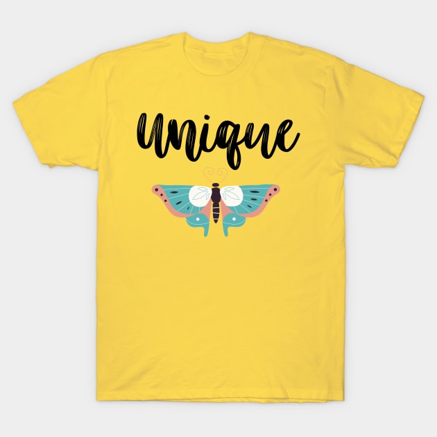 unique butterfly tee T-Shirt by Lindseysdesigns